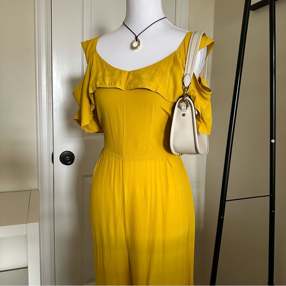 S/W/F Boutique Yellow Jumpsuit